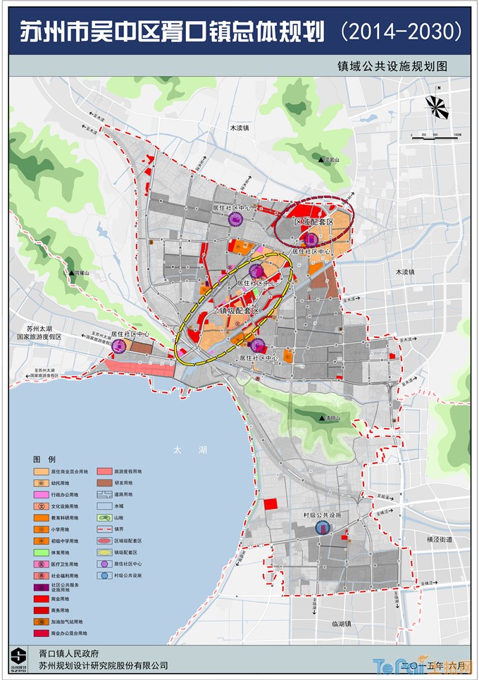 苏州市吴中区胥口镇总体规划公示